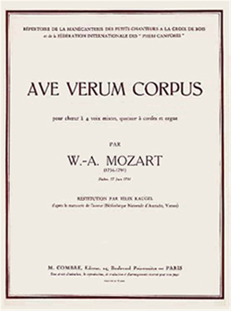 Ave verum corpus